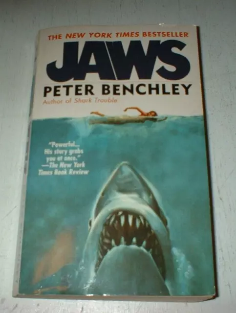 Jaws by Peter Benchley {1991, Paperback First Ballantime Books Edition) **