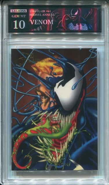 1994 Flair Marvel Annual Venom #61 Gem Mint 10 Legions