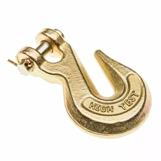 Heavy-Duty 3/8" Clevis Chain Hook 6,600 lb Load