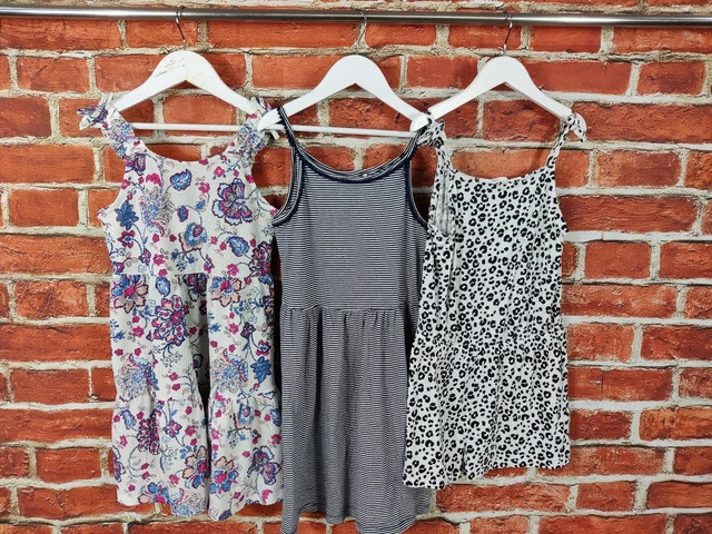 Girls Bundle Age 8-9 Years M&S Matalan Next Summer Dress Playsuit Kids Set 134Cm