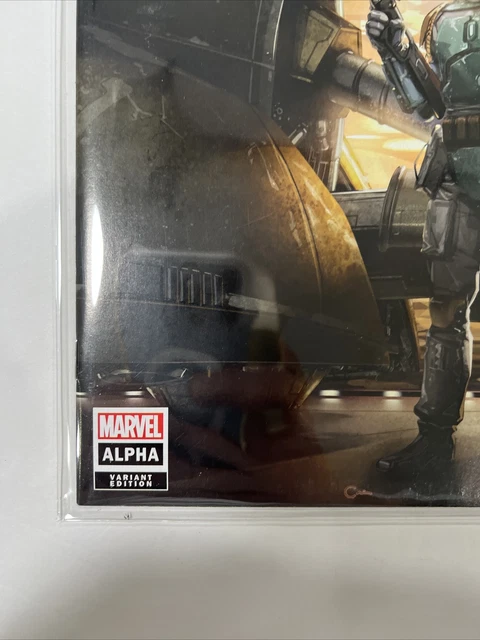 Star Wars War Of The Bounty Hunters #1 Alpha Crain Trade/Virgin Set SEALED 9