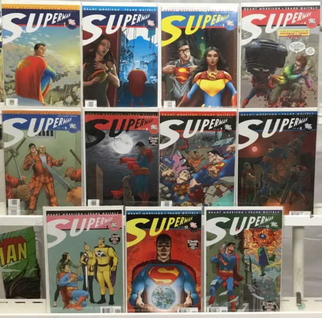 DC Comics All-Star Superman Run Lot 1-12 Missing #11 VF/NM 2006