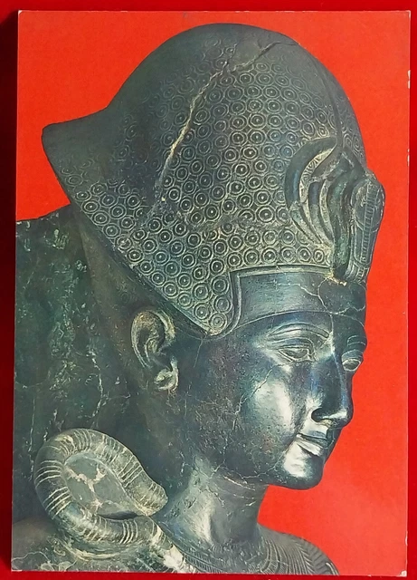 Cartolina Museo Egizio Di Torino Statua In Diorite Del Re Ramesse Ii