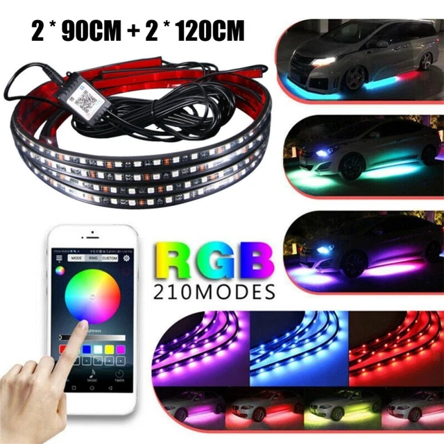 Strisce LED Blu Sottoscocca Per Auto RC - 2x6 Luci Super Brillanti
