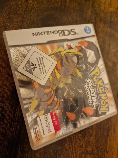 Pokémon: Platin-Edition (Nintendo DS, 2009) in OVP CIB