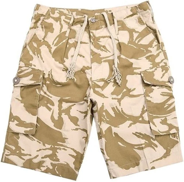 British Army Surplus Camo Shorts Desert DPM