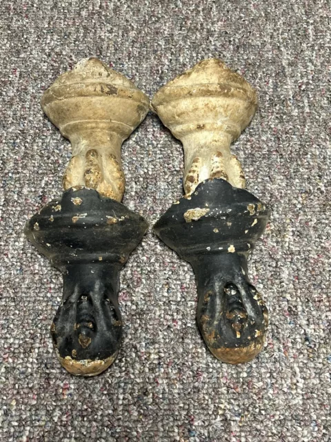 Cast Iron Clawfoot Bath Tub Feet Ball Eagle Claw Foot Bathtub Set 4 Matching