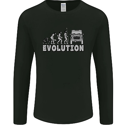 4X4 Evolution Off Road Roading Funny Mens Long Sleeve T-Shirt