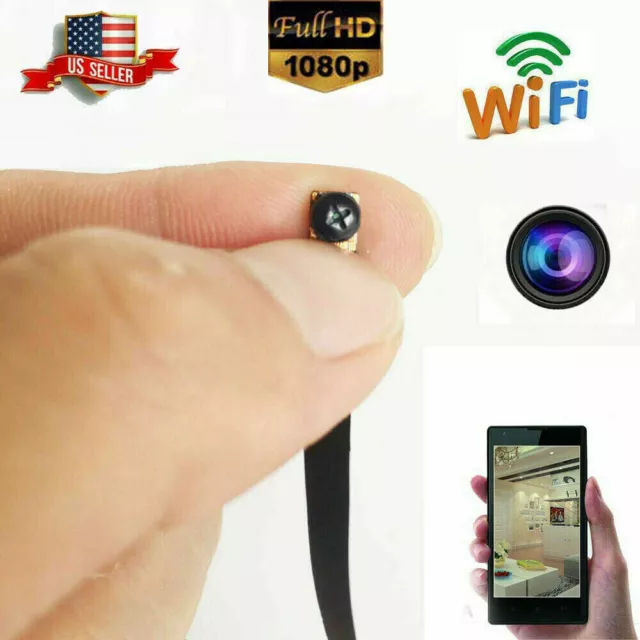 HD 1080p wireless 4k Spy WiFi Mini tiny Hidden screw small Camera dvr recorder
