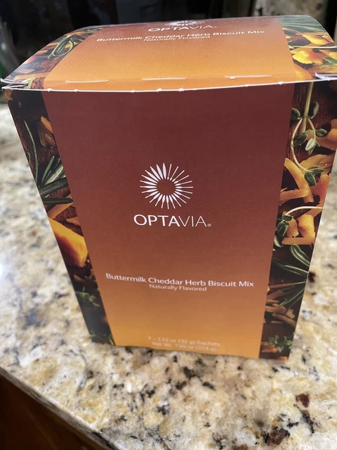 Mezcla de galletas de hierba cheddar suero de mantequilla Optavia