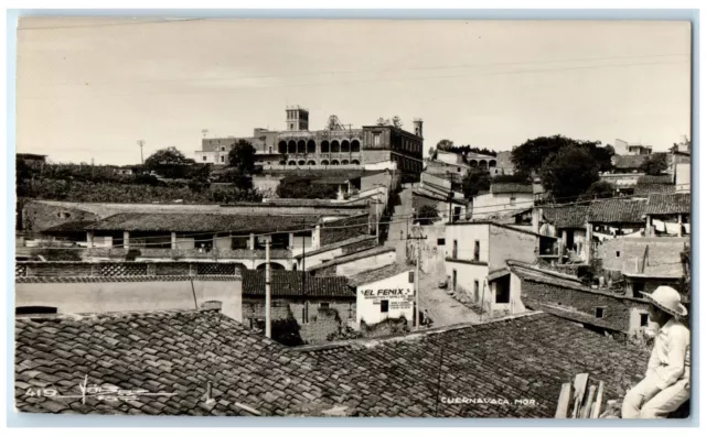 c1950's Buildings General View Cuernavaca Morelos Mexico RPPC Photo Postcard