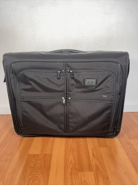 Tumi Alpha II Medium Trip 2 Wheeled Black Garment Bag 022035D2 Luggage