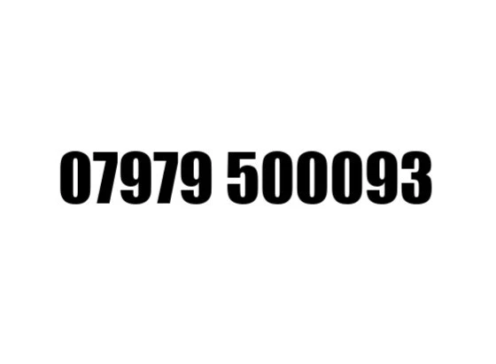 Gold Vip Business Easy Memorable Mobile Phone Number Platinum Sim 07979 5000 93