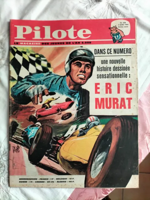 Periodique 1964 Pilote N° 228 Avec Son Pilotorama Asterix    ((T)