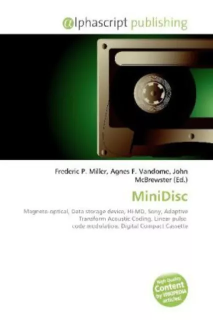 MiniDisc Frederic P. Miller (u. a.) Taschenbuch Englisch Alphascript Publishing
