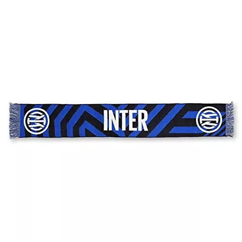 Sciarpa Inter Jacquard, Nero/Blu