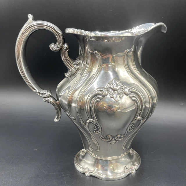 GORHAM SILVER PLATE Grand Chantilly Water Pitcher No Monogram