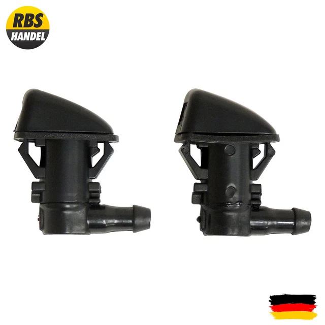 Buses Lave-glace Pour Jeep Grand Cherokee 2005-2018 - Lot De 2 | Noir - Compatible 55372143-AB