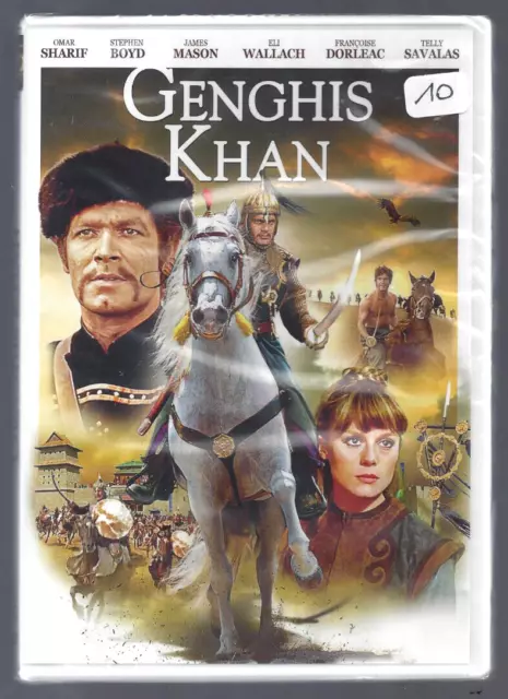 Dvd - Genghis Khan (Omar Sharif / Stephen Boyd / James Mason / Eli Wallach) Neuf