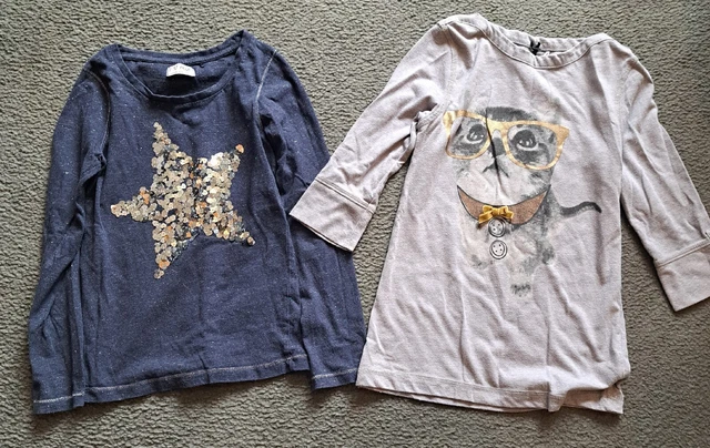 Girls Long Sleeved Tops Bundle  Next Age 7