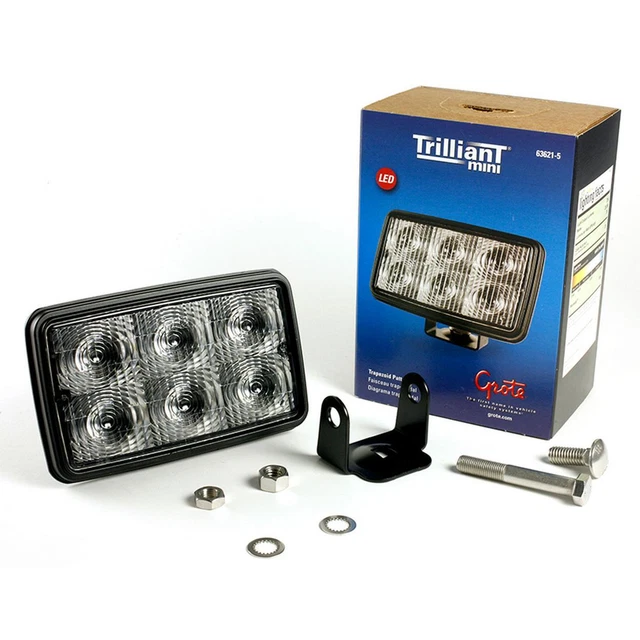 Grote 63621-5 WORK LAMP,LED, TRAPEZOID PATTERN, RETAIL Vehicle-Mounted Work Ligh