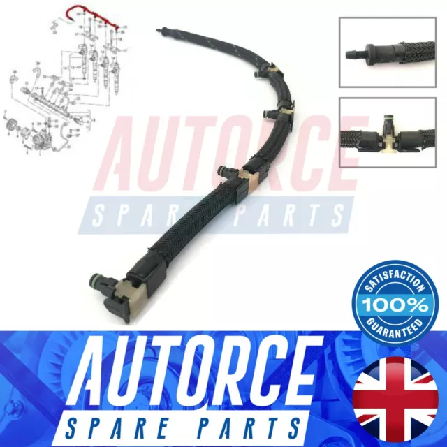 Fuel Return Overflow Leak Off Pipe For VW Caddy Crafter Tiguan Touran 03L130235N