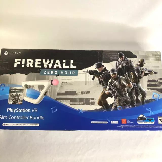 PlayStation Firewall Zero Hour VR Aim Controller Bundle for PSVR + PS4 or PS5
