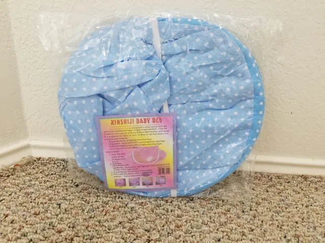 Baby Bedding Crib Netting Folding Baby  Mosquito Nets Bed Mattress Pillow Three-