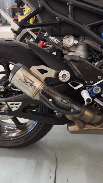BMW S1000RR M1000 Austin Racing Gp1R Slip On Exhaust System Muffler ...