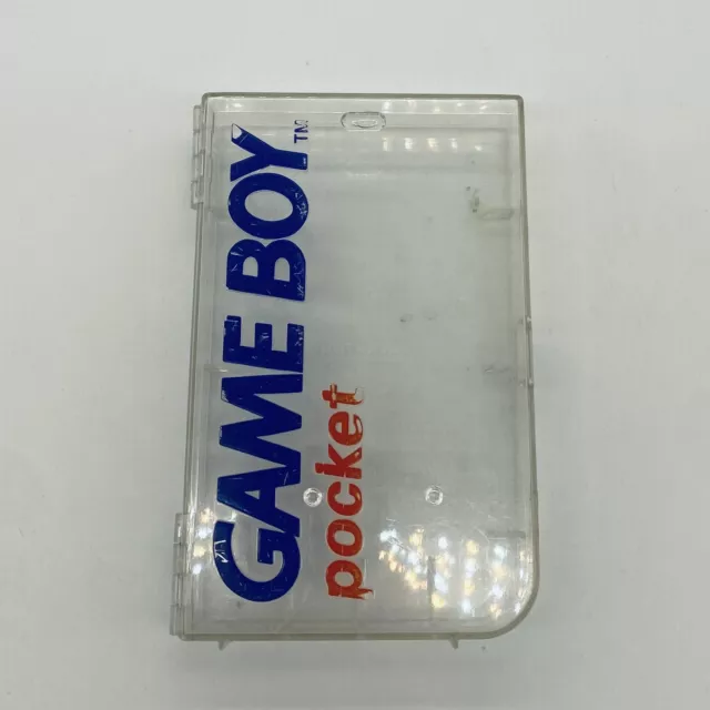 Original Nintendo Gameboy Pocket Box Acryl Case Hülle Aufbewahrung Game Boy