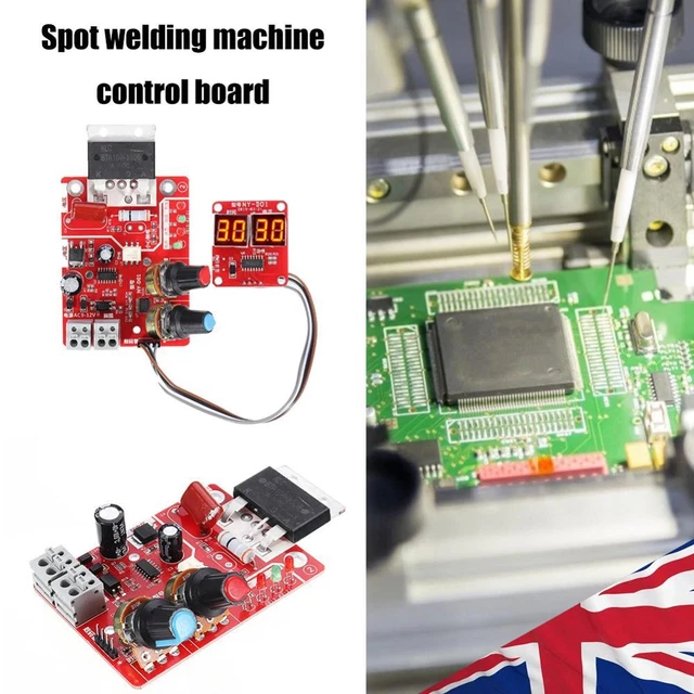 Key Module Welder SPOT WELDER MODULE Portable Spot Welder Controller DIY Battery ...