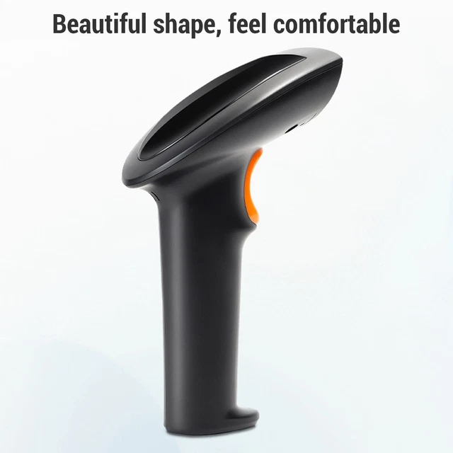 BARCODE SCANNER 1D 2D Barcode Reader Self Sensing With Foldable Stand ...