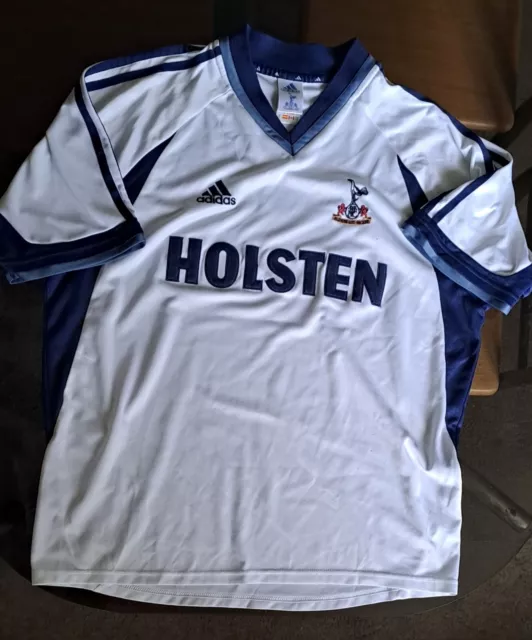 Tottenham Hotspur Spurs Adidas Home Shirt 2001/02 Size L