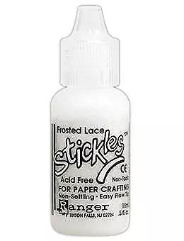 Ranger Stickles Glitter Glue .5oz-Frosted Lace