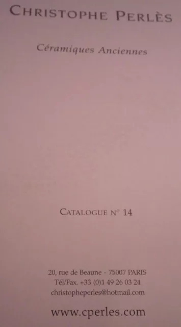 Ceramiques Anciennes Old Porcelain & Ceramic Dealer Catalog Porcelain Book