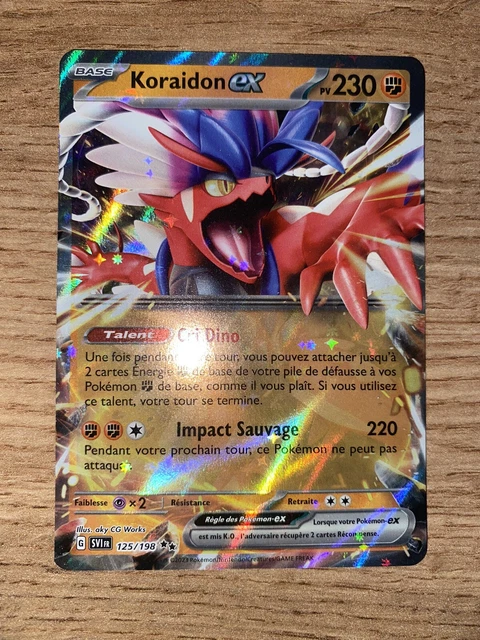 Ultra - Pokemon - Écarlate et Violet de Base - Koraidon-ex 231/198