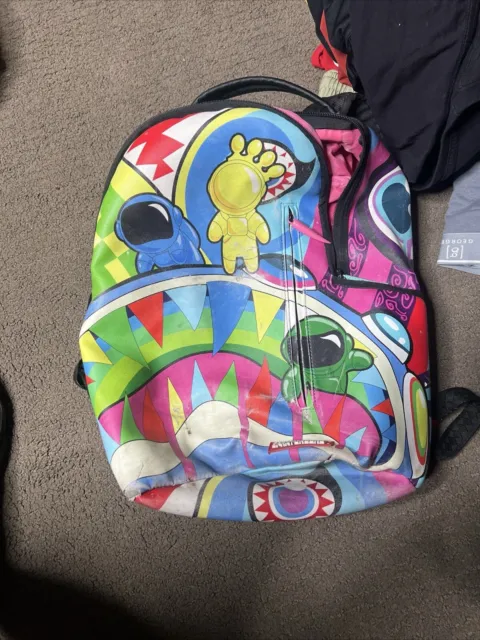 Sprayground Backpack Mind Trip Spurikami1 Colorful Laptop Pop Books School Bag