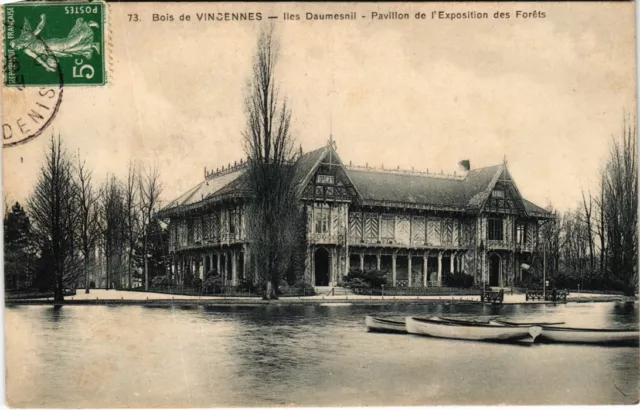 CPA Vincennes Iles Daumesnil Pavillon (1348878)