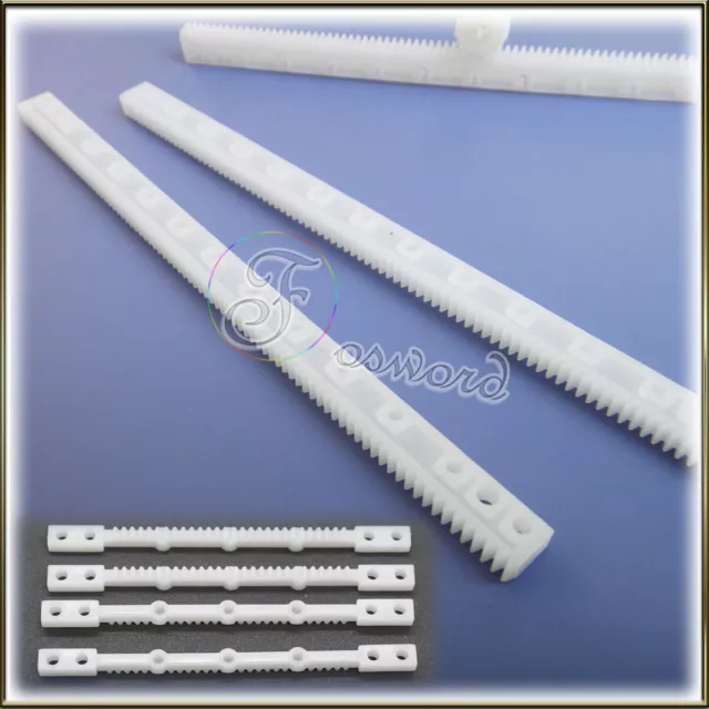 Trasmissione rack pignone ingranaggio dentato in plastica 0,5 modulo RC modello auto aereo