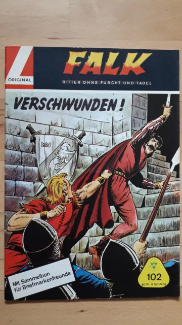 Falk Nr.102 - TOP Z1 Comicheft ORIGINAL LEHNING Hansrudi Wäscher