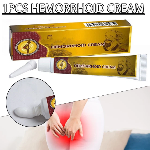 HAEMORRHOIDS TREATMENT CREAM Hemorrhoid Piles Anal Fissure Prolapse B