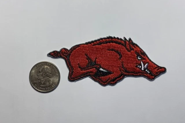 ARKANSAS PATCH ARKANSAS razorbacks patch iron on patch 3.75