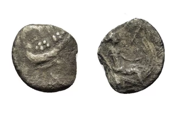 Ancient Greek Silver Tetrobol Coin - Histiaia Euboia 171-168 BC