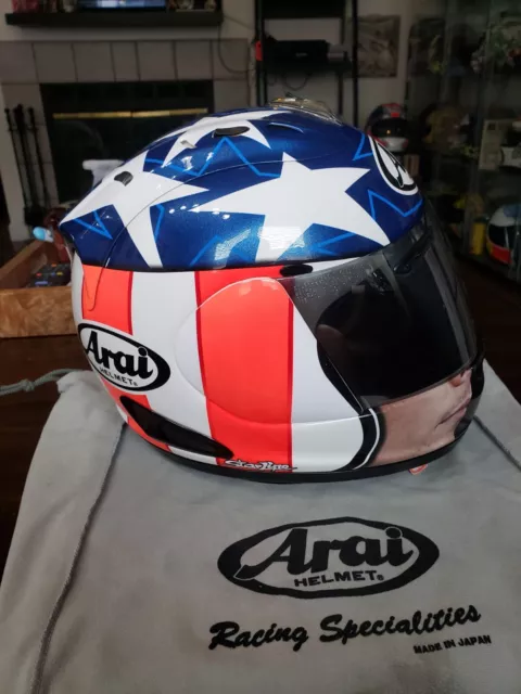 Arai Corsair-V Nicky Hayden "Easy Hayden" Helmet - Size XS - RARE