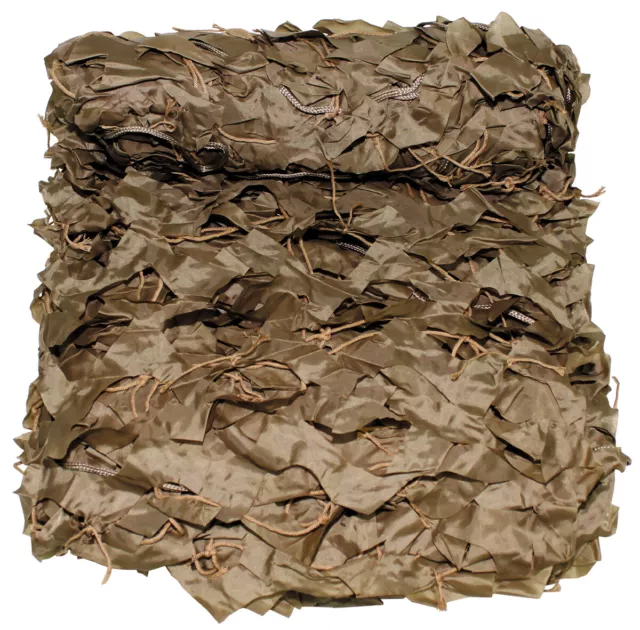 Military Army Camo Net With Carier Net  2x3m Basic Coyote Tan