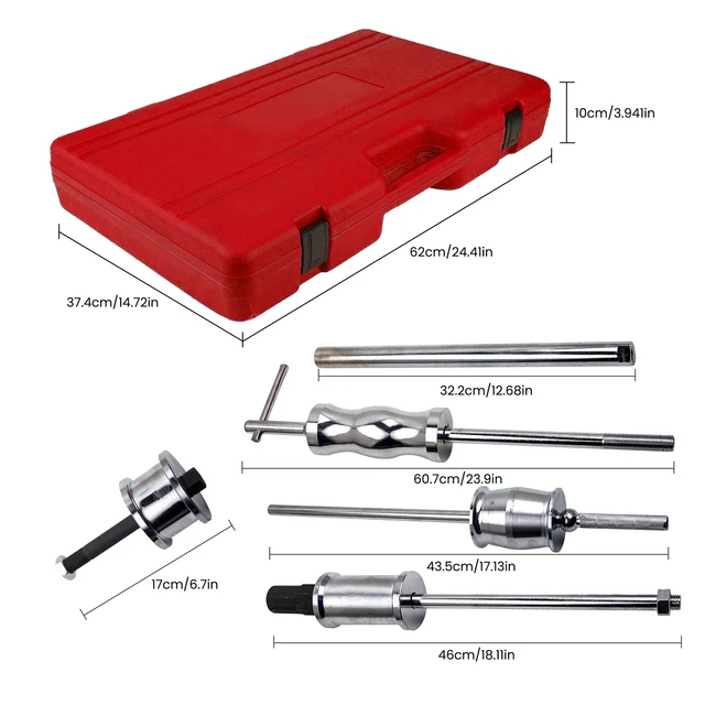 40PCS KITS EXTRACTEUR Injecteur Diesel Universel Coffret extracteur ...