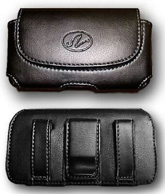 Leather Case Holster w Belt Clip/Loop for Verizon Motorola Droid Maxx 2 XT1565