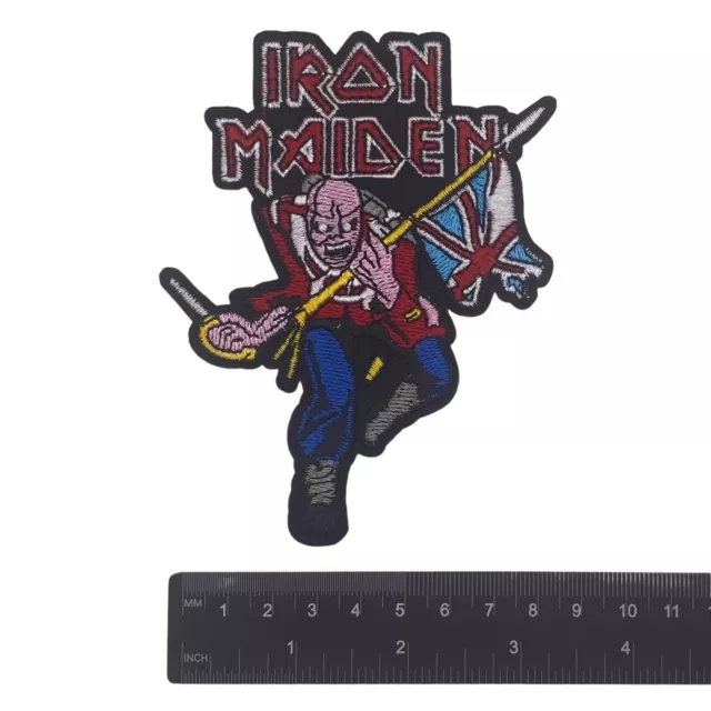 Parche de parche Iron Maiden Eddie plancha parche aplicación heavy metal rock 2