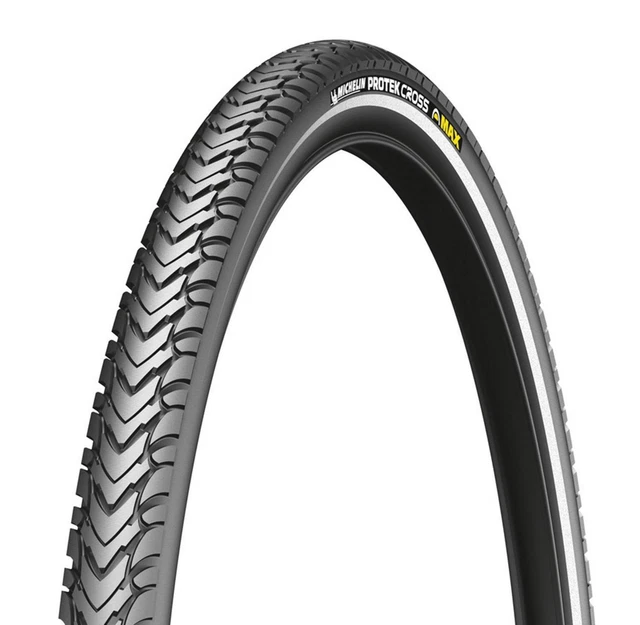 Pneu Vélo Michelin Protek 700x32 (28-622) - Renfort Noir, Flanc Reflex, Neuf