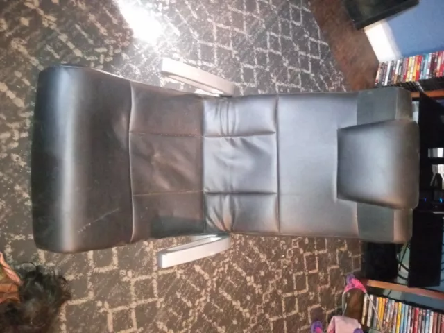 X Rocker Super Mario Edition Pedestal Gaming Chair - all black 